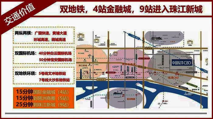 黄埔中国软件CBD公交图